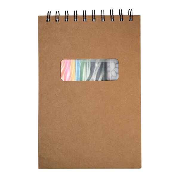 Notebook With Colored Pencils Thumbnail