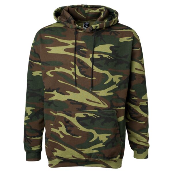 Camo Pullover Fleece Hoodie Thumbnail
