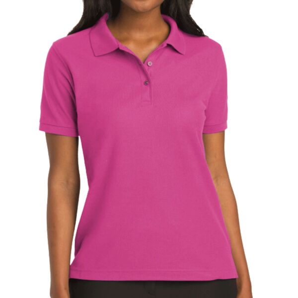 YCFLS-Women's Silk Touch Polo Thumbnail